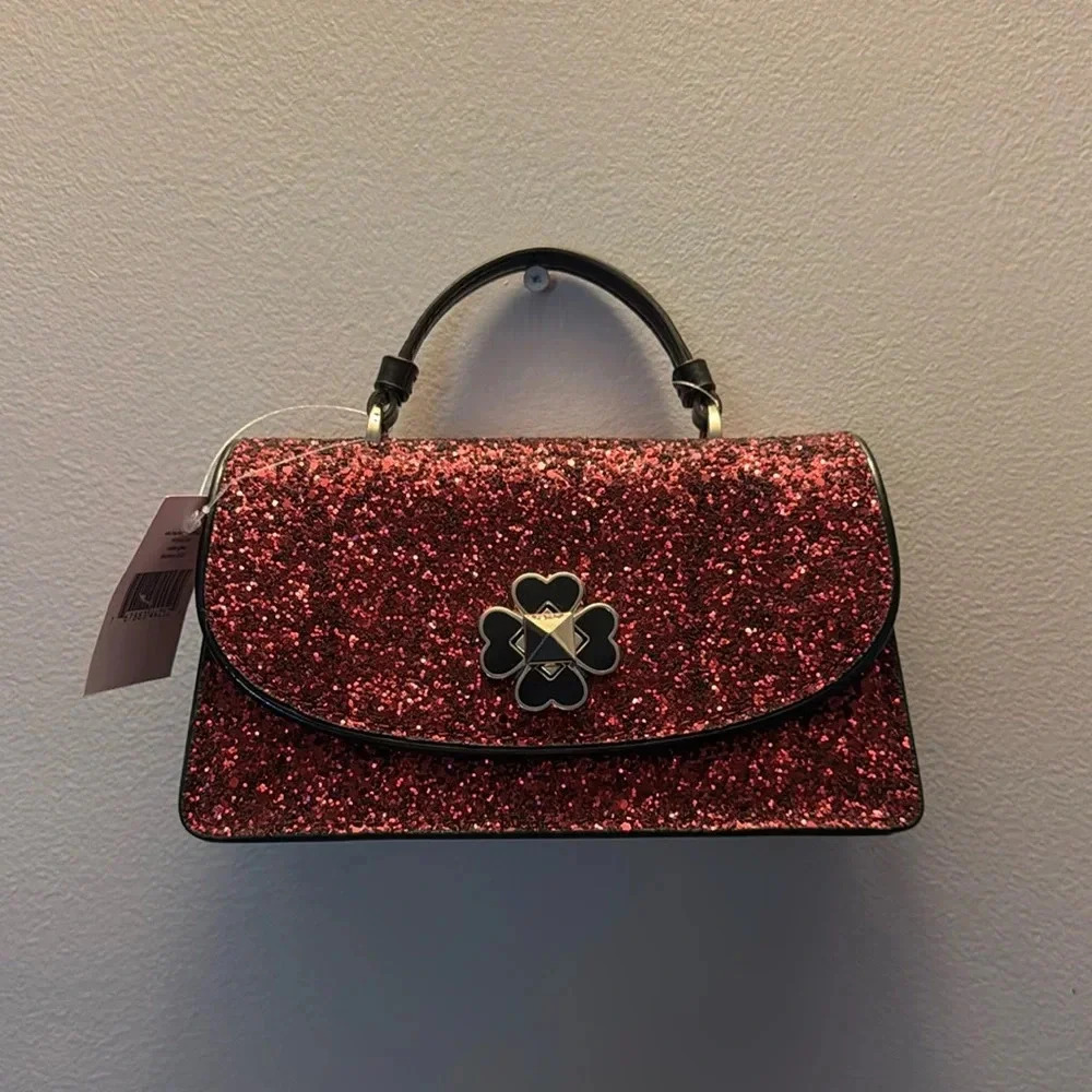NWT Kate Spade Odette Glitter Mini Top Handle Crossbody